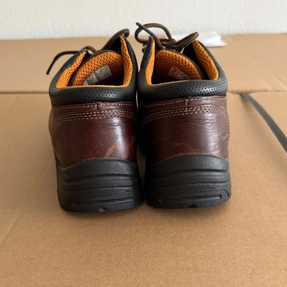 Timberland PRO Steel Toe Brown Leather Men's Boots - Picture 4 of 6